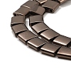 Electroplated Non-magnetic Synthetic Hematite Beads Strands G-G089-B02-08-3