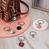 6Pcs 6 Style Synthetic & Natural Gemstone Keychain KEYC-SZ0001-11-4