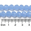 Imitation Jade Glass Beads Stands EGLA-A035-J8mm-D03-5