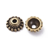 Tibetan Style Alloy Caps X-MLF1235Y-NF-2