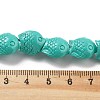 Synthetic Coral Carved Beads Strands CORA-C003-13B-01-3