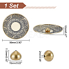 Portable Incense Burner Set AJEW-WH0258-531-2