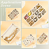 Rectangle Wood Covered with Velvet Jewelry Trinket Display Trays AJEW-WH20054-062K-01-5