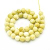 Natural Quartz Beads Strands G-N355-10mm-40-2