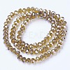 Electroplate Glass Beads Strands EGLA-A034-T2mm-A12-2