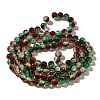 Christmas Theme Crackle Glass Beads Strands CCG-C002-8mm-04-2