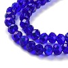 Electroplate Glass Beads Strands X1-EGLA-A034-T4mm-L16-3