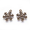 Tibetan Style Alloy Pendants X-TIBEP-GC114-AB-NR-1