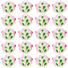 20Pcs Handmade Lampwork Bumpy Beads LAMP-SZ0001-52A-1