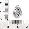 Christmas Series Brass Micro Pave Cubic Zirconia Pendants KK-Q010-01P-03B-3