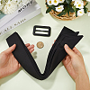 2Pcs Tie a Knot Polyester Waist Belt with Plastic Buckle AJEW-GF0014-53B-3