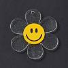 Transparent Acrylic Big Pendants OACR-P012-AM-4