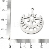 201 Stainless Steel Pendants SA-CBA6FBD-03P-3