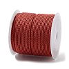 20M Polyester Braided Cord for Jewelry Making OCOR-G015-04A-09-3