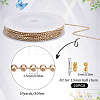 10 Yards Brass Faceted Ball Chains CHC-SP0001-05G-2