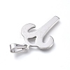 Non-Tarnish 304 Stainless Steel Pendants STAS-L210-06C-P-2