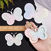 3Set 3D Butterfly PVC Mirrors Wall Stickers DIY-CN0001-85B-3
