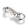 Alloy Swivel Lobster Claw Clasps PALLOY-T010-06P-2