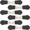 6 Sets Imitation Leather Toggle Buckle AJEW-FG0001-56-1