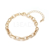 Brass Cable Chains Bracelets BJEW-I286-03G-1