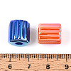 UV Plating Opaque Acrylic Beads OACR-N153-14-3