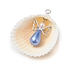 Natural Shell Pendants PALLOY-JF02645-4