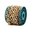 Alloy Rectangle & Octagon Link Chains LCHA-T001-18G-2