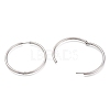 Tarnish Resistant 201 Stainless Steel Huggie Hoop Earrings EJEW-O095-02F-2