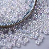 Eco-Friendly Transparent Acrylic Beads X-PL732-2-1