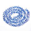 Electroplate Glass Beads EGLA-Q091-14mm-B10-2