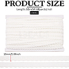 Flat Polyester Wide Elastic Cord OCOR-WH0100-22B-2