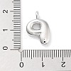 Rack Plating Brass Balloon Letter Pendants LS-KK-C050-01P-P-3
