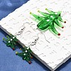 Christmas Handmade Lampwork Jewelry Sets SJEW-G076-01P-5