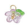 Plastic & Acrylic Pendants PALLOY-JF03053-01-3