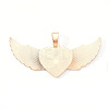 Alloy Pendant Cabochon Settings X-PALLOY-S107-001KC-RS-2