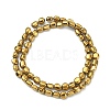 Electroplated Synthetic Non-magnetic Hematite Beads Strands G-C024-01C-2