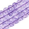 Transparent Crackle Glass Beads Strands LS-GLAA-Q108-03A-06-1