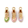Alloy Enamel Pendants FIND-Z106-04G-1