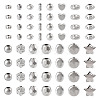 585Pcs 15 Styles CCB Plastic Beads CCB-TA0001-04-2
