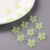 Frosted Acrylic Bead Caps MACR-S371-05A-728-6