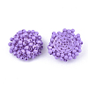 Spray Painted Acrylic Beads Cabochons FIND-T044-28B-2