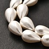 Electroplate Shell Pearl Beads Strands BSHE-G010-10x16mm-01-4