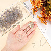 320Pcs 4 Style 304 Stainless Steel Earring Hooks STAS-BBC0004-45-3