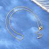 1.7MM Brass Cable Chain Necklaces for Women NJEW-Q351-03G-1
