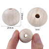 Natural Unfinished Wood Beads WOOD-S651-A20mm-LF-3