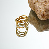 DIY fashionable 304 Stainless Steel ring with non fading color YR5292-5-1