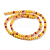 Glass Beads Strands LS-EGLA-A034-M4mm-22-3