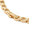 Golden Brass Micro Pave Cubic Zirconia Link Bracelets BJEW-P314-A03-G-3