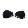 Natural Black Obsidian Pendants G-Q601-11D-2
