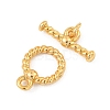 SHEGRACE Brass Toggle Clasps XGR0121G-156G-2